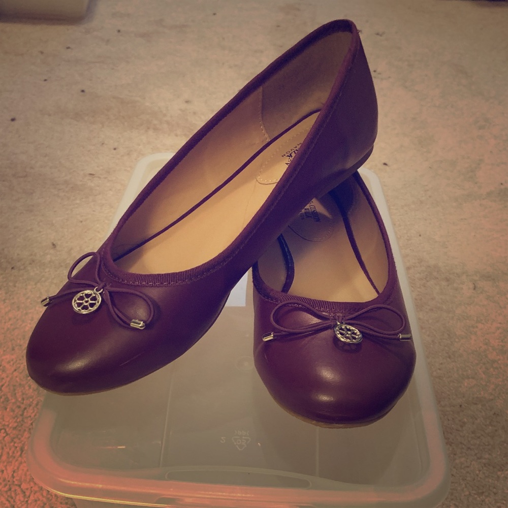 Purple flats